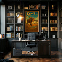 Kruger National Park Experience the Wild Poster
