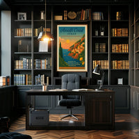 Timeless Mediterranean Dreamscape Italy Travel Poster