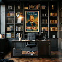 Jimmy Carter Historical Presidential Poster