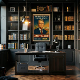 Jimmy Carter Historical Presidential Poster