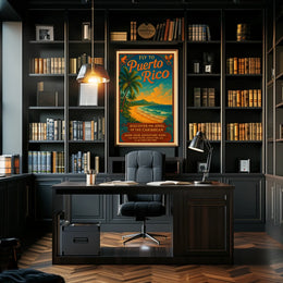 Discover The Jewel Of The Caribbean Poster