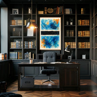 Abstract Oceanic Expression Abstract Poster