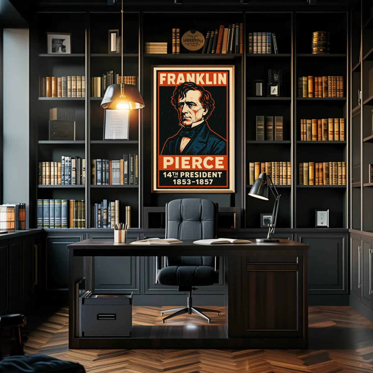 Franklin Pierce 14Th President Poster