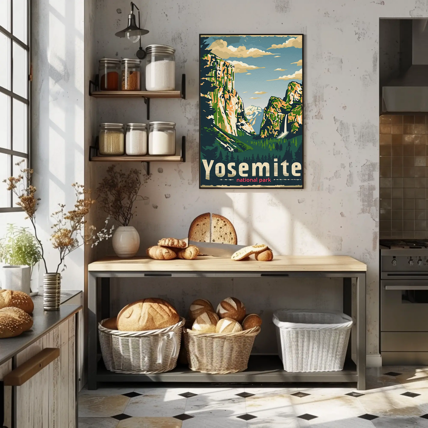 Yosemite National Park El Capitan Travel Poster