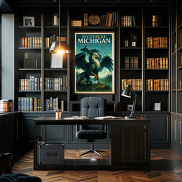 Mystical Michigan Poster PosterGoat