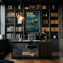 EA-6A Intruder A Legacy of Innovation Poster