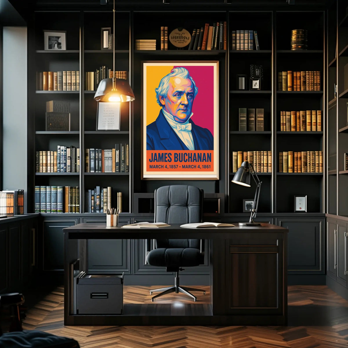 James Buchanan Poster
