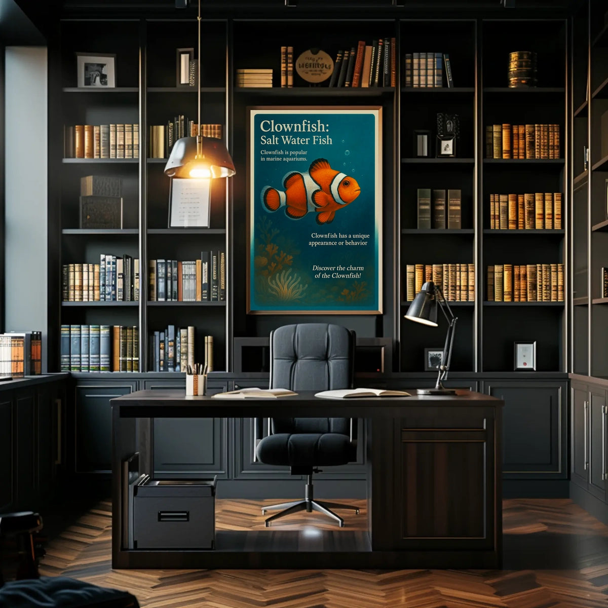Discover The Charm Of The Clownfish Poster