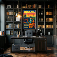 Discover Brazil Poster