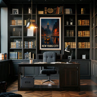 New York City Nights Poster
