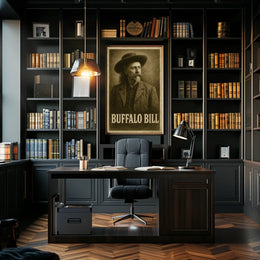 Buffalo Bill Iconic American Old West Cultural Heritage Poster