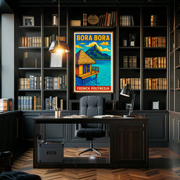 Bora Bora Tropical Paradise Poster