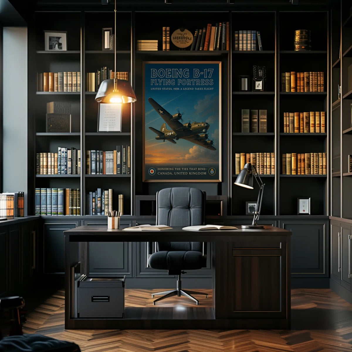 Boeing B-17 Flying Fortress Poster