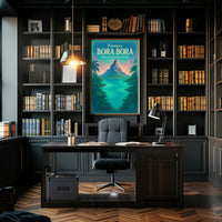 Bora Bora Dreamscape Travel Poster PosterGoat
