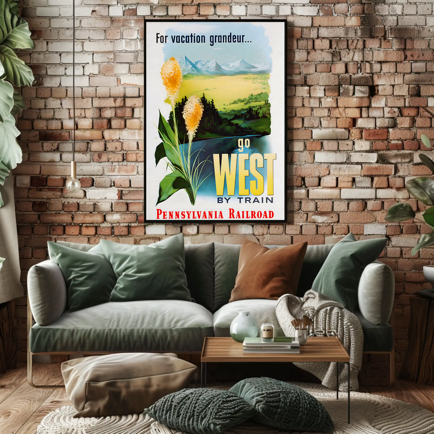 Go West by Train - Pennsylvania Railroad