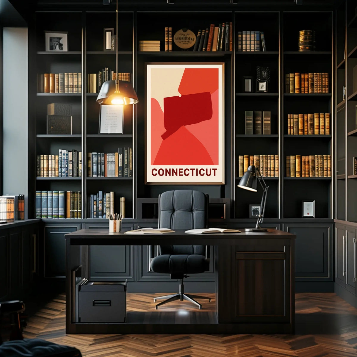 Connecticut A Vibrant Representation Poster