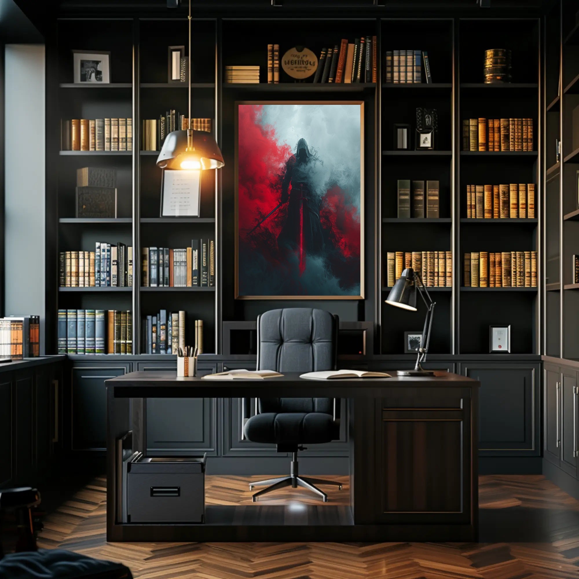 The Enigmatic Warrior Poster PosterGoat