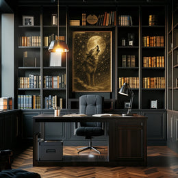 Howling at the Moon Poster