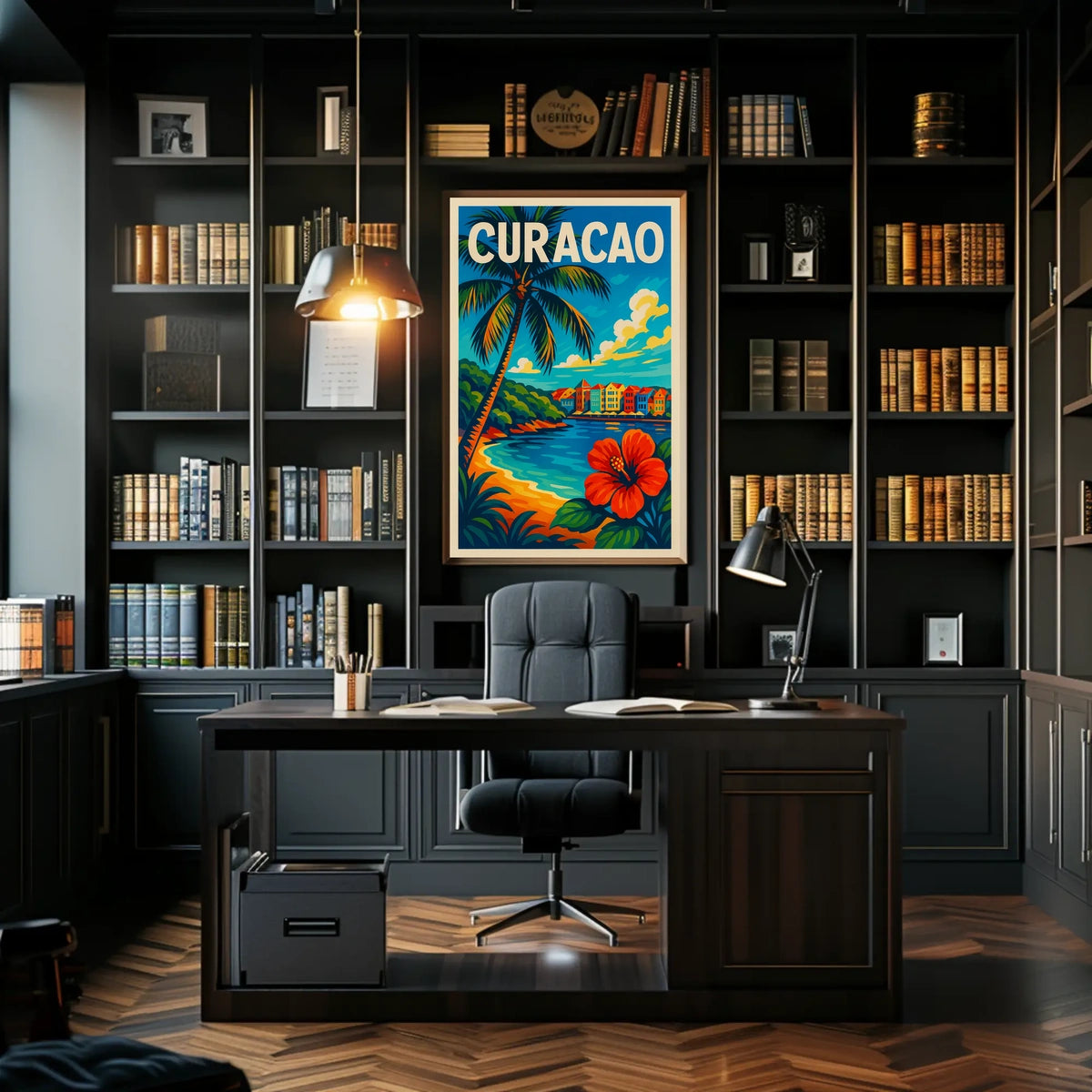Curacao Island Paradise Poster
