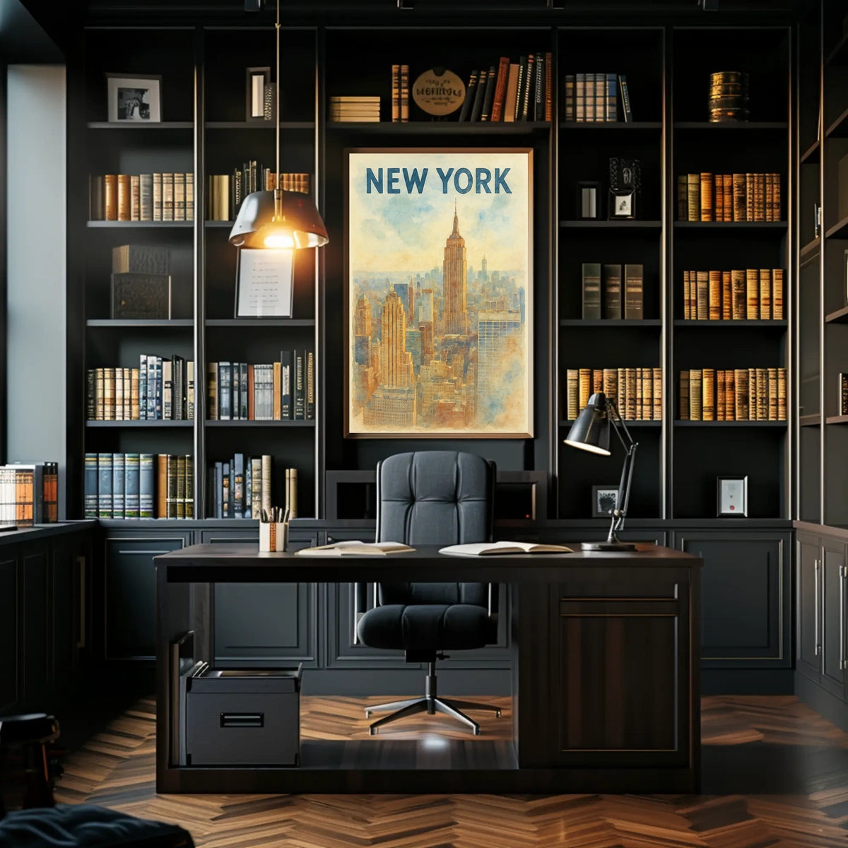 New York Skyline Poster