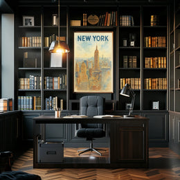 New York Skyline Poster