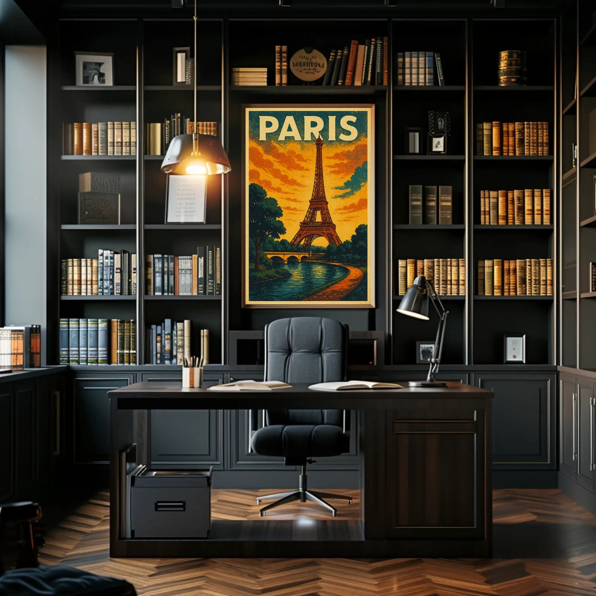 Paris Travel Poster