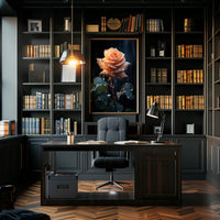 Dew-Kissed Rose Poster PosterGoat