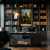 St. Roch The Patron Saint of Healing Poster PosterGoat