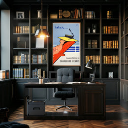 Relax With Chargeurs Réunis Poster