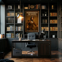 Hernando De Soto Explorer Of The New Poster