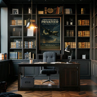 Consolidated PB4Y-2 Privateer WWII Aviation Poster