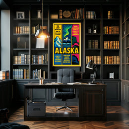 Alaska The Last Frontier Poster