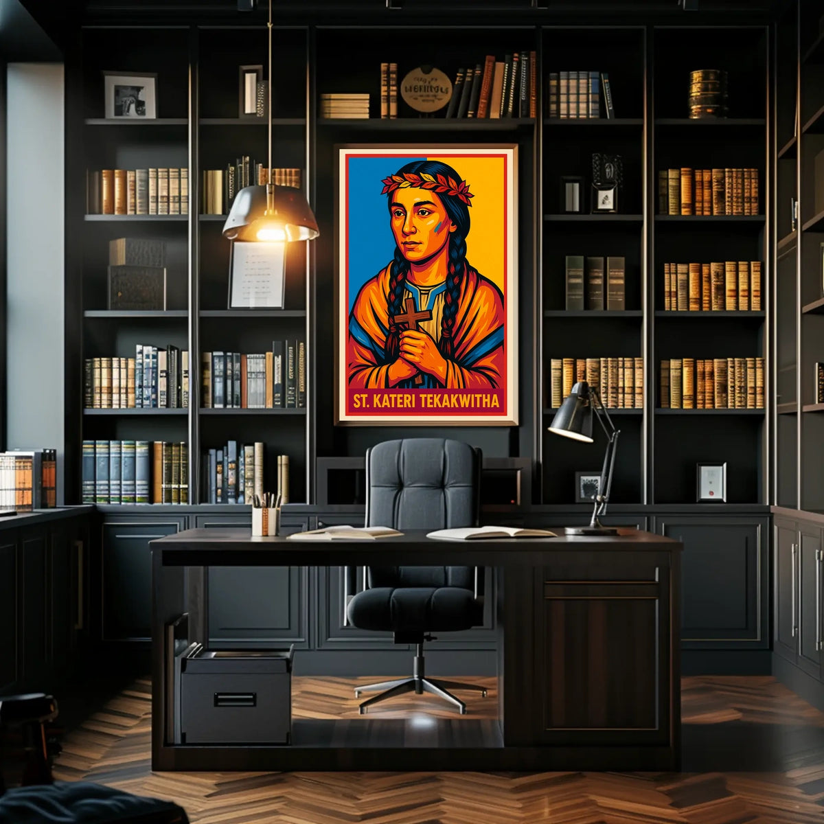 St. Kateri Tekakwitha Poster