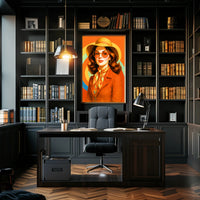 Retro Elegance Poster PosterGoat