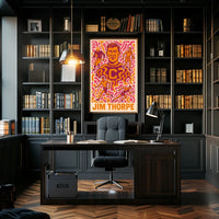 Jim Thorpe Athletic Legend Poster