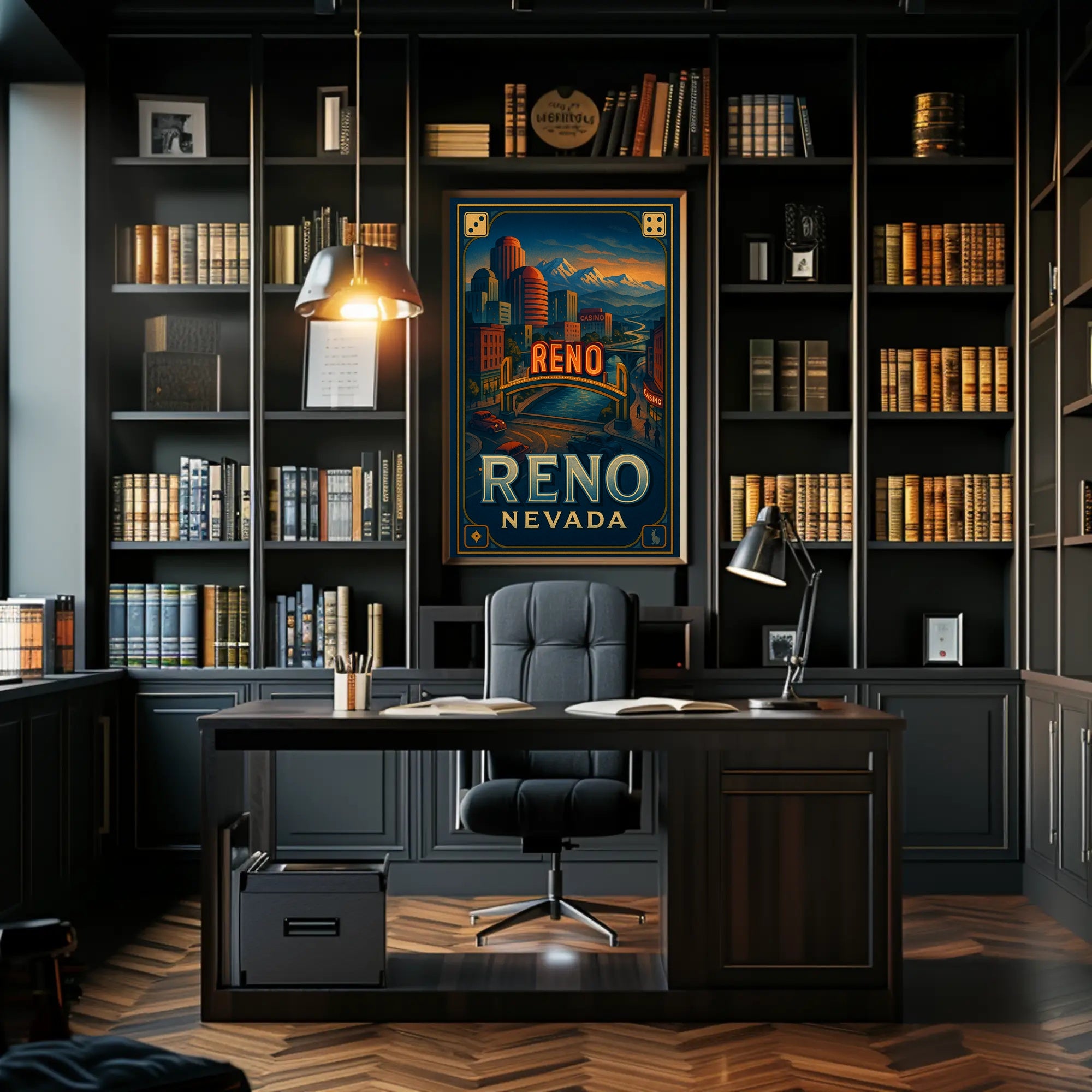 Discover Reno, Nevada Poster