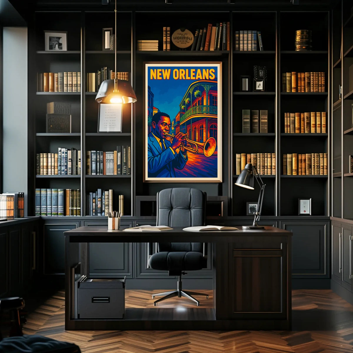 New Orleans Jazz Vibes Poster