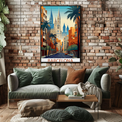 Barcelona Spain Poster