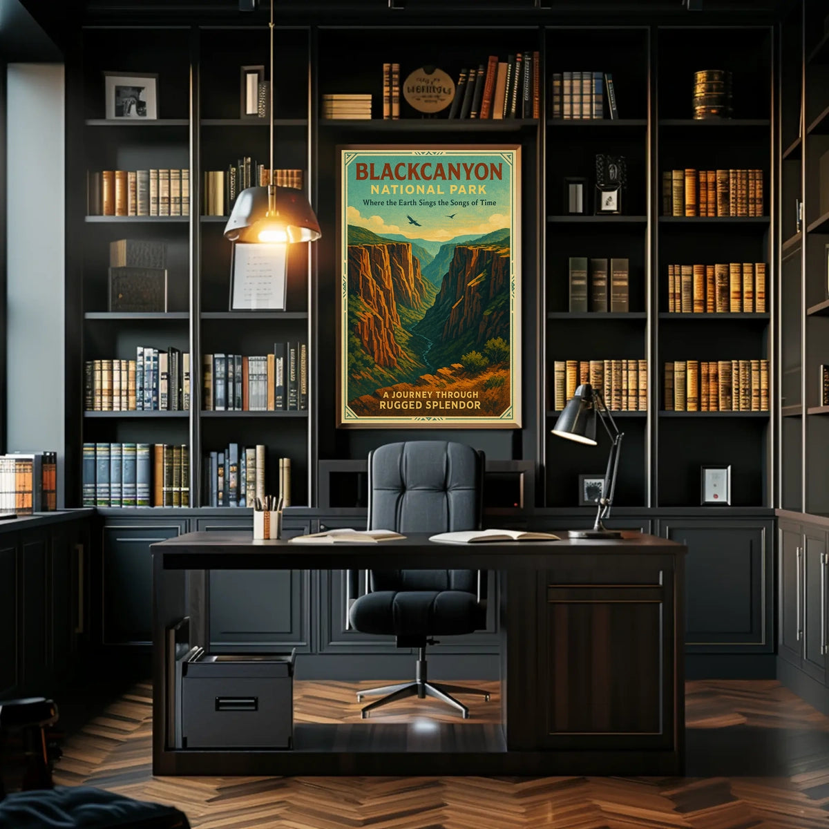 Blackcanyon National Park Poster