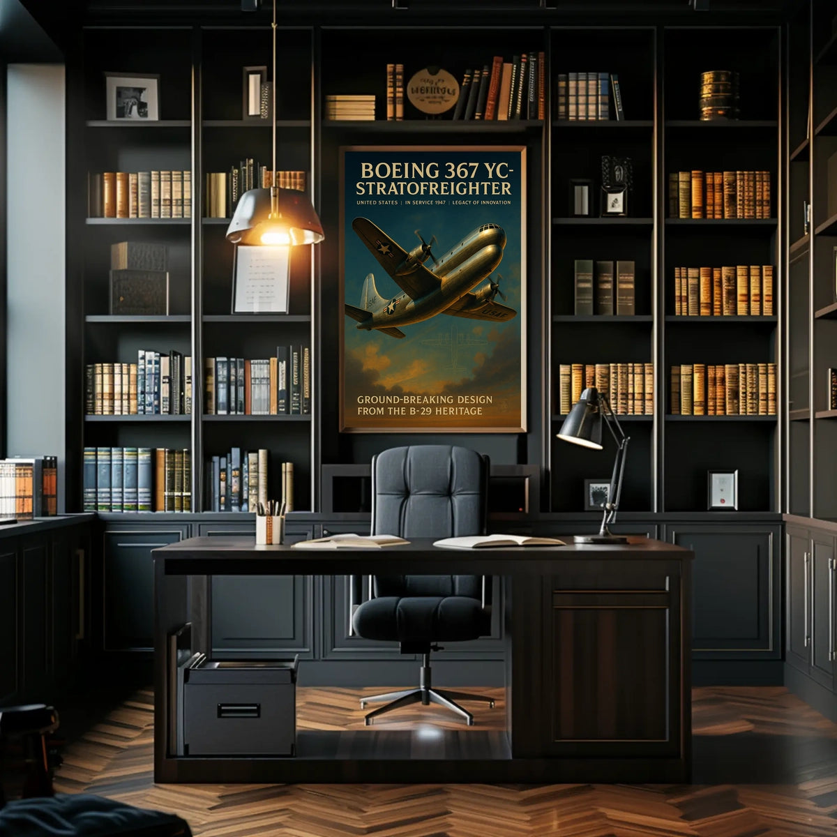 Boeing 367 Yc-Stratofreighter Poster