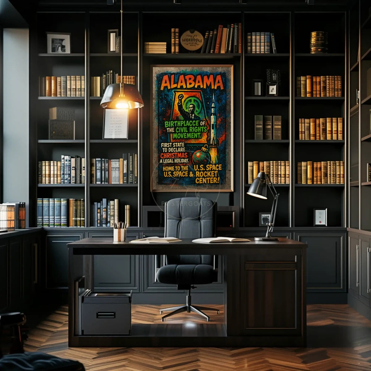 Alabama Heritage and Progress: Cultural or Heritage Poster
