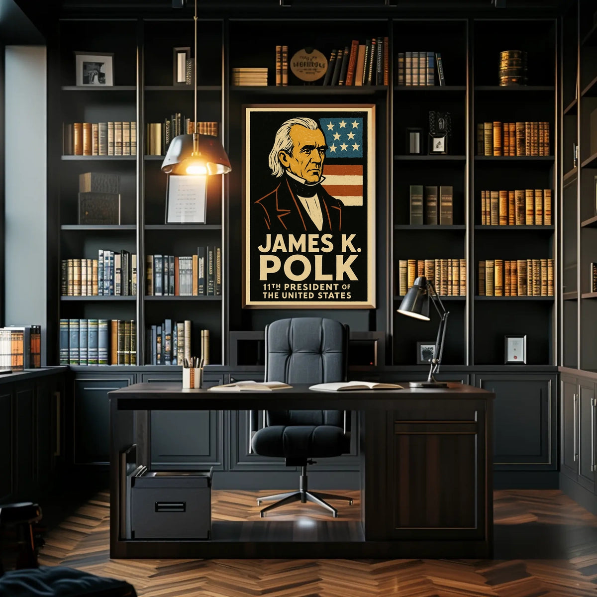 James K. Polk 11th President Poster