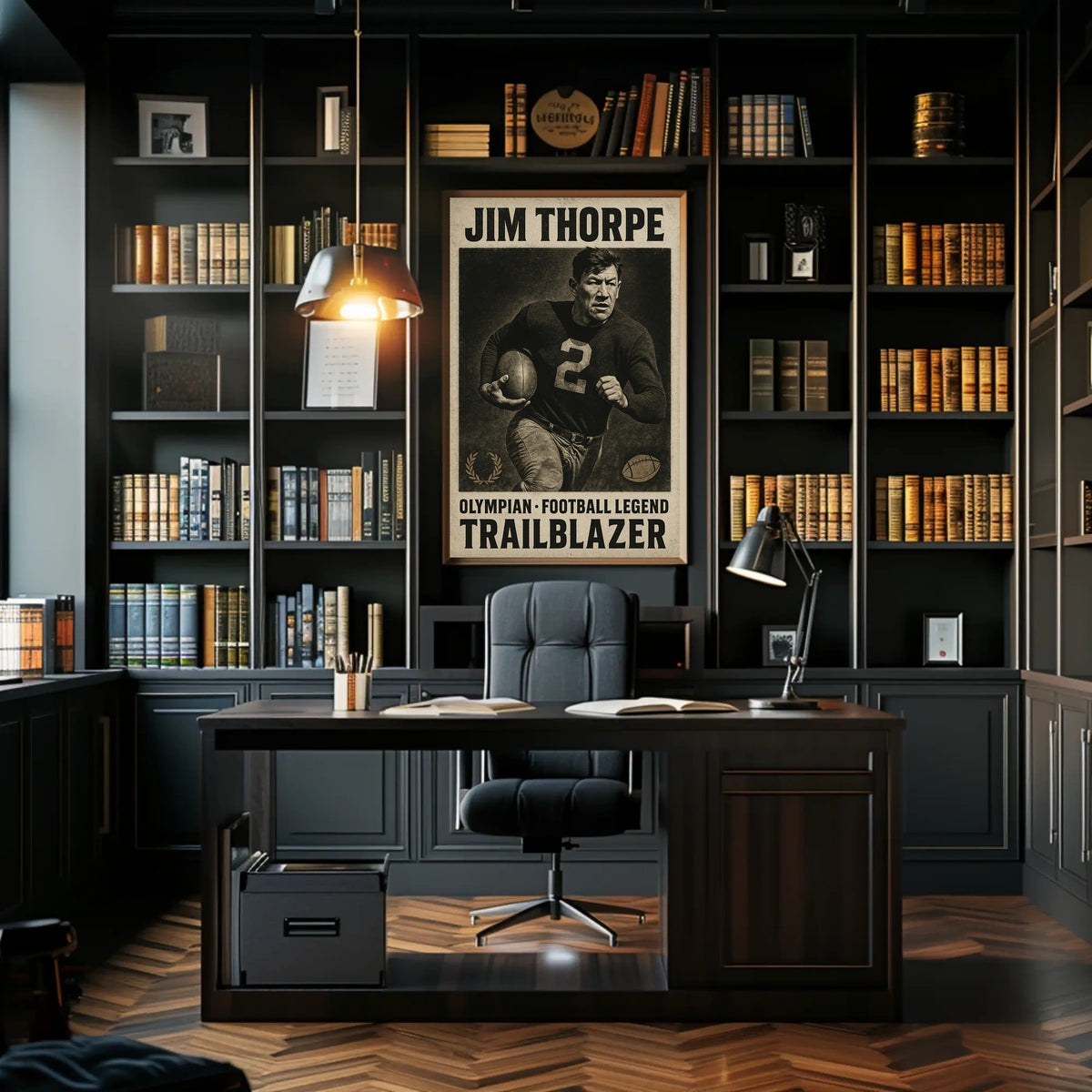 Jim Thorpe Legendary Trailblazer Poster