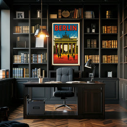 Berlin Iconic Landmark Poster