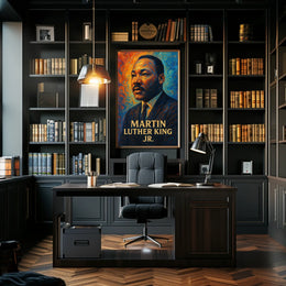 Martin Luther King Jr. Visionary Poster