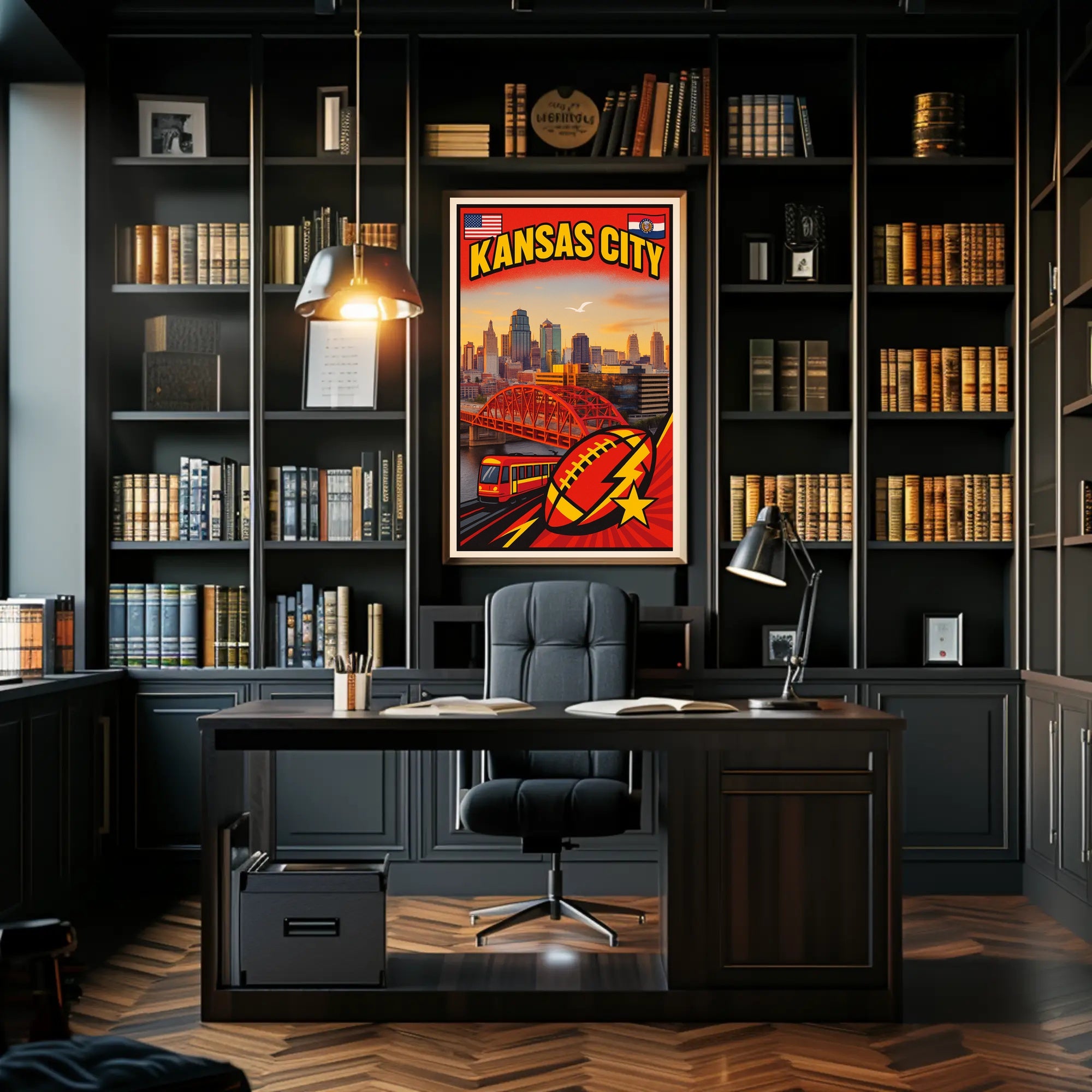 Kansas City Vibes Poster PosterGoat