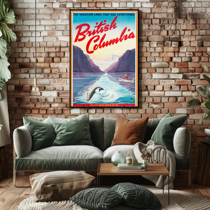 British Columbia The Vacation Land That Has Everything! (1947) Poster