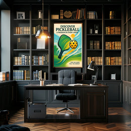 Discover Pickleball Poster