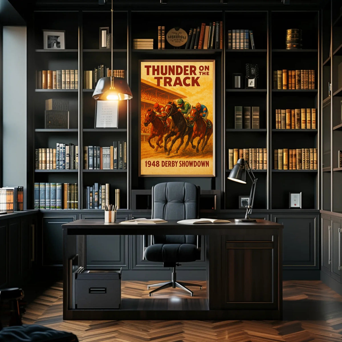 Thunder On The Track Poster