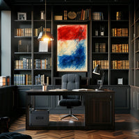 Abstract Tricolor Expression Abstract Poster